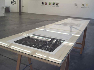 Ausstellung «SPUR, eine Holzschnittfolge», 2008