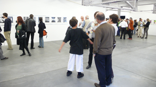 Vernissage Ausstellung «SPUR, eine Holzschnittfolge», 2008